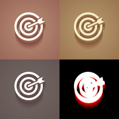 3_Vintage_Icons_With_Long_Shadow © vempireart