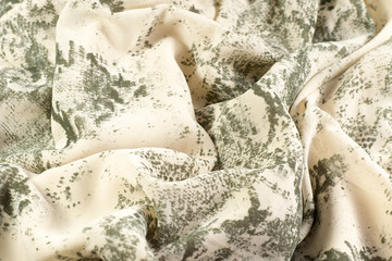 beige fabric with pattern