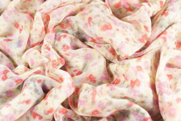 silk shawls with flowers