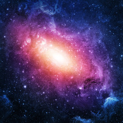 Naklejka premium Galaxy. Elements of this image furnished by NASA.