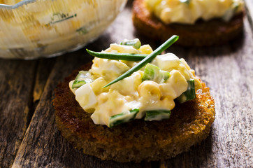 Sandwich with egg salad