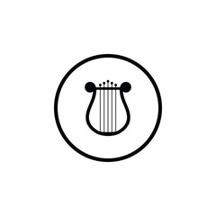 Icon lyre.