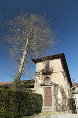 Fototapeta na wymiar Historic villa in Brianza