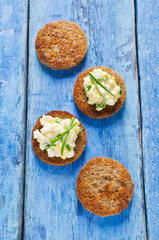 Sandwich with egg salad