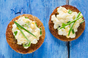 Sandwich with egg salad