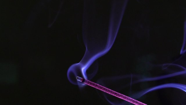 incense stick burning 3 scene