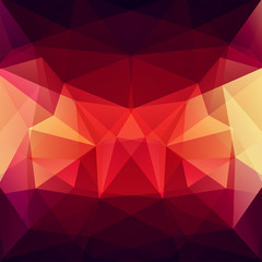 Abstract background consisting of triangles. 