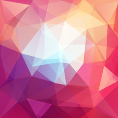 Polygonal vector background. 