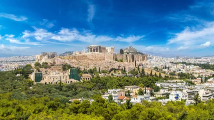 Poster Im Rahmen Akropolis in Athen © Sergii Figurnyi