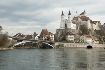 Fototapeta premium Aarburg Castle in Switzerland