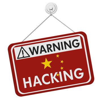 Chinese Hacking Warning Sign