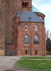 Fototapeta na wymiar Dom in Speyer am Rhein
