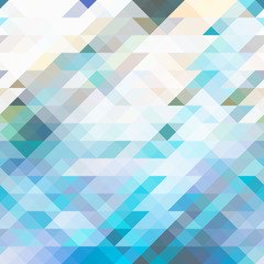 Vector geometric background with triangles. Colorful low poly background for card, poster, wallpaper.