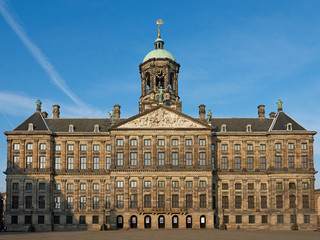 Fototapeta na wymiar Royal Palace of Amsterdam