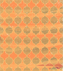 Fototapeta premium Abstract watercolors background with ornament.