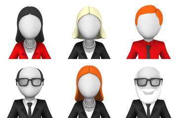 3d avatars for user profiles