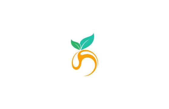 fruits orange connection logo