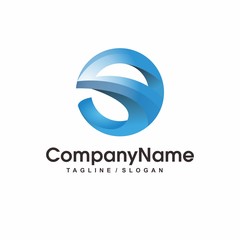 Fototapeta premium 3D Modern Logo