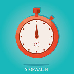 vector illustration of brightness stopwatch