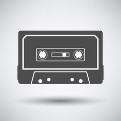 Fototapeta na wymiar Audio cassette icon