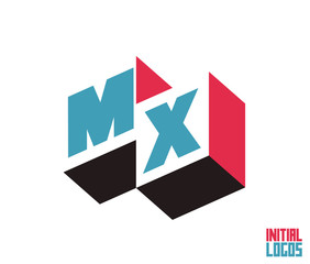 MX Initial Logo for your startup venture