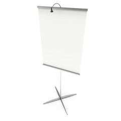 Blank Roll Up Expo Banner Stand.