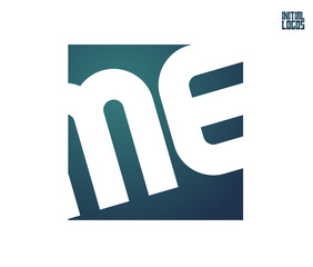 ME Initial Logo for your startup venture