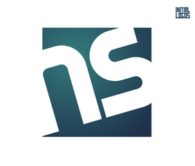 NS Initial Logo for your startup venture