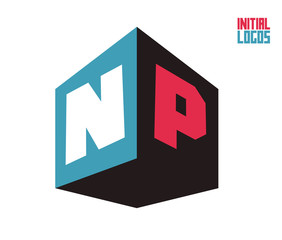 NP Initial Logo for your startup venture