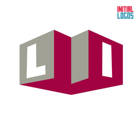 LI Initial Logo for your startup venture