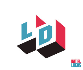 LD Initial Logo for your startup venture