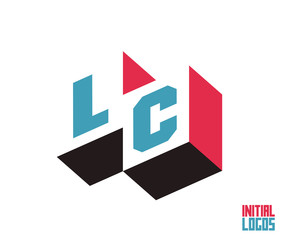 LC Initial Logo for your startup venture