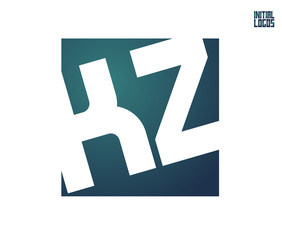 KZ Initial Logo for your startup venture