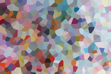 Colourful crystallize abstract background in pastel colour tone