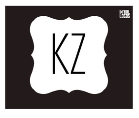 KZ Initial Logo for your startup venture