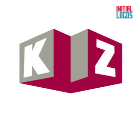 KZ Initial Logo for your startup venture