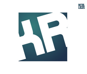KR Initial Logo for your startup venture