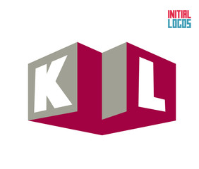 KL Initial Logo for your startup venture