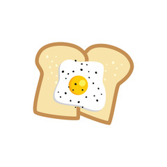 fried egg toast