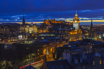 Fototapeta na wymiar Edinburgh View