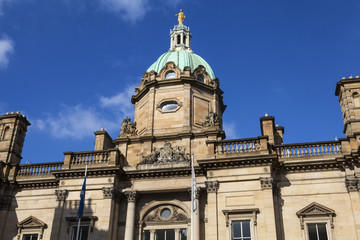 Fototapeta na wymiar Bank of Scotland in Edinburgh