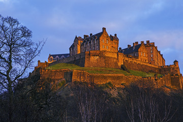Fototapeta premium Edinburgh Castle in Scotland