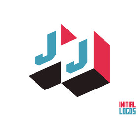 JJ Initial Logo for your startup venture