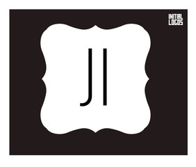 JI Initial Logo for your startup venture