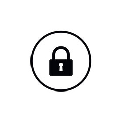 Closed padlock icon.