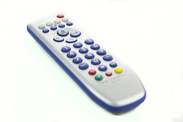 Remote control isolated on a white background