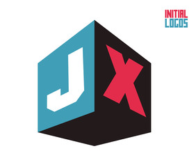 JX Initial Logo for your startup venture