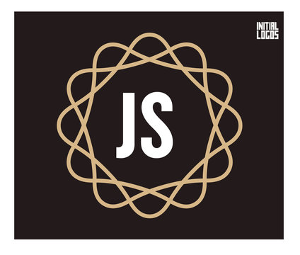 JS Initial Logo for your startup venture