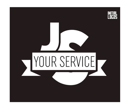 JS Initial Logo for your startup venture