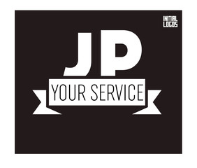 JP Initial Logo for your startup venture
